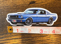 '65 Mustang sticker