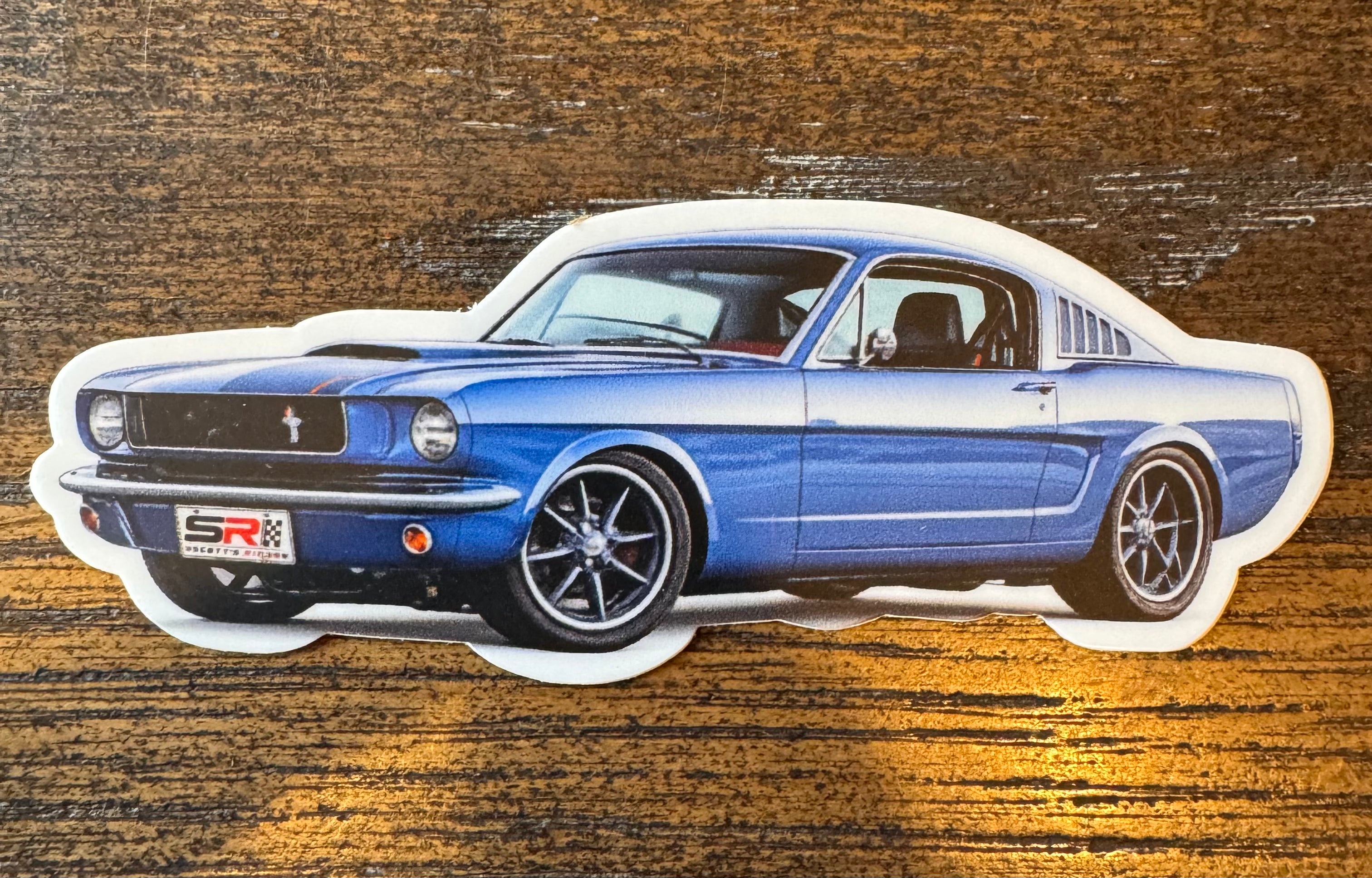 '65 Mustang sticker