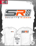 Scott's Rides Logo Tee – White